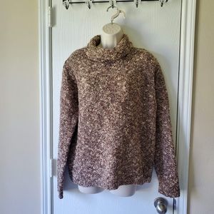 Eileen Fisher Chunky Wool Blend Turtleneck…